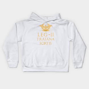 Legio II Traiana Fortis Roman Legion Kids Hoodie